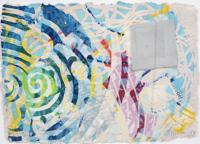 Sam Gilliam PLAIN Mixed Media , Monotype - Sold for $19,200 on 03-01-2025 (Lot 197).jpg